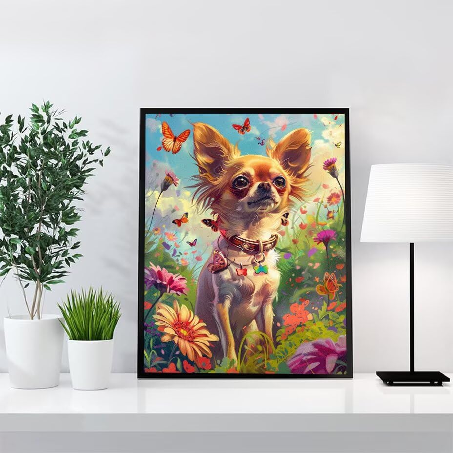 Kit point de croix set cristal artisanat murale papillons - 3