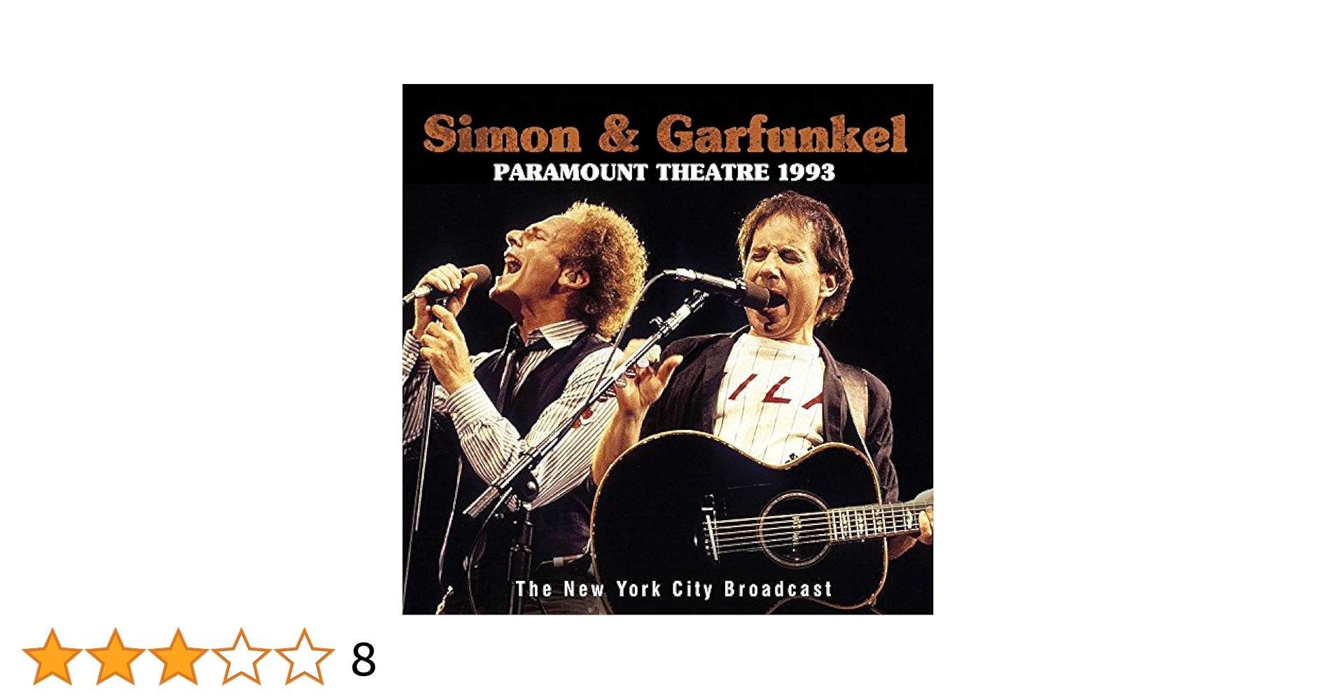 【中古】 Paramount Theatre 1993 サイモン＆ガーファンクル SIMON & GARFUNKEL - Paramount Theatre 1993 - Amazon.com Music