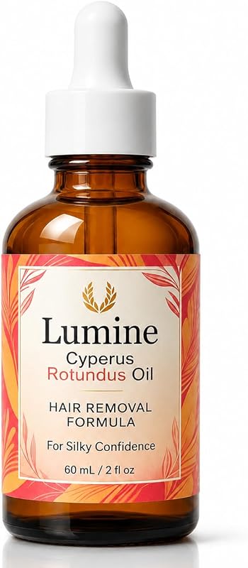Óleo de Cyperus Rotundus Lumine Organics Bare Oil, 60 mL
