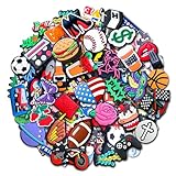 Brucearcroft Lot of 30, 50, 100Pcs Random Shoe Decoration Charms, Different Charms for Adult Men Women Party Gifts (30)