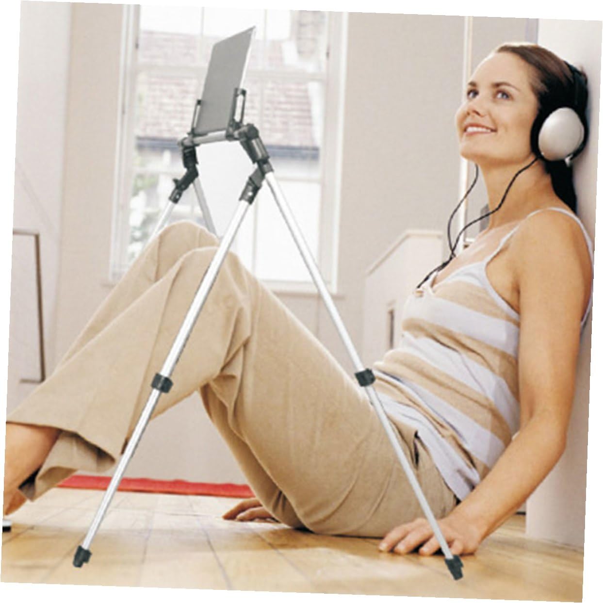 TEHAUX Soporte Plegable para Tableta 301l Ajustable de Abs y Metal