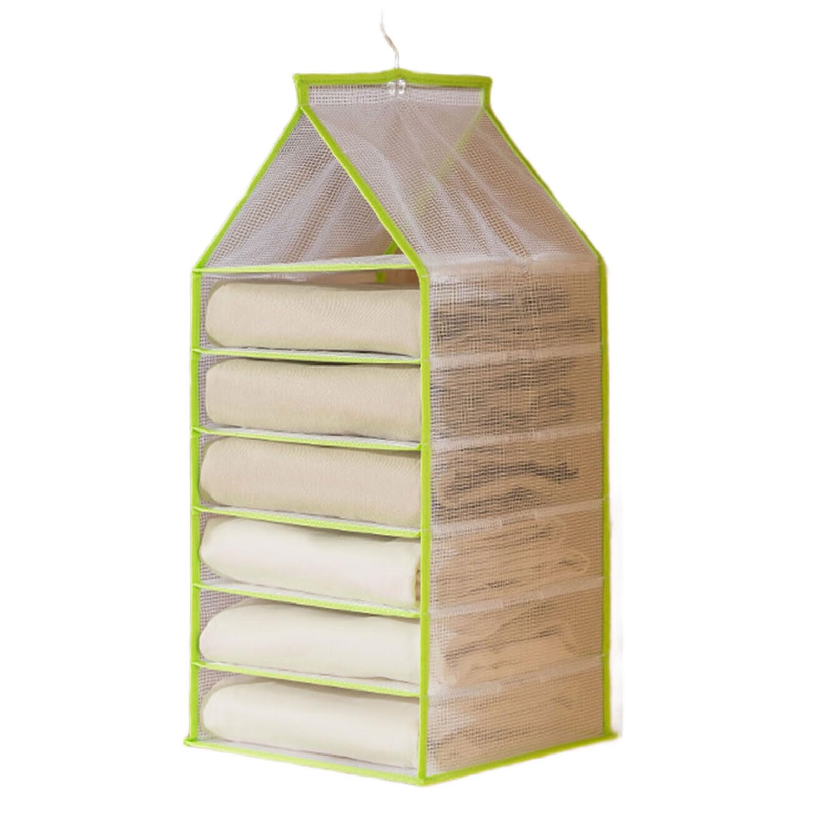 Msioytog Portable Behind the Door Hanging Organizers Three Layered Pockets Accessory for Organized Storage in Homes and Offices Home Organization