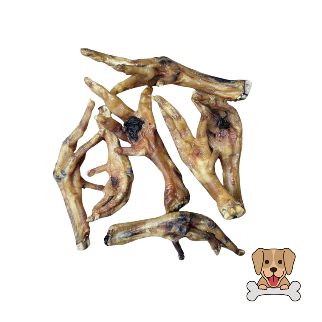 Pawsome Snax Chicken Feet for Dogs - PACK SIZE: 125g - Natural Chew Range - Image 2