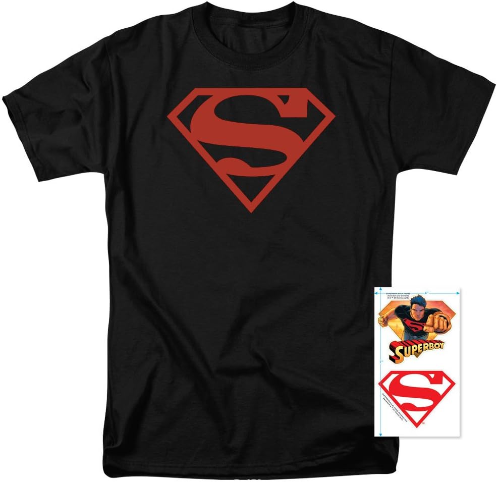 Popfunk Classic Superboy Superman Logo T Shirt - Image 2