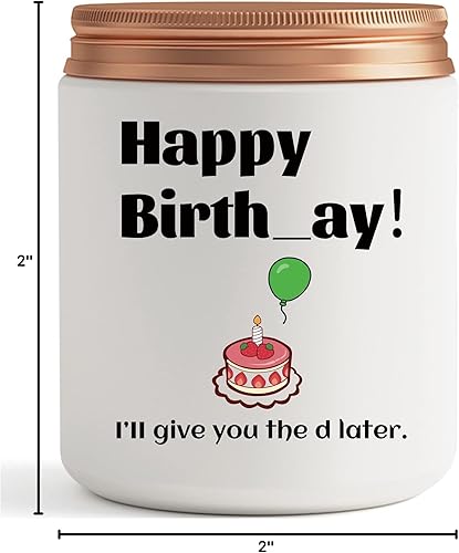 Miniatura 8 de Divertidos regalos de cumpleaños para novia, esposa, ella, prometida, ideas únicas de regalo de feliz cumpleaños para parejas, regalos de velas para