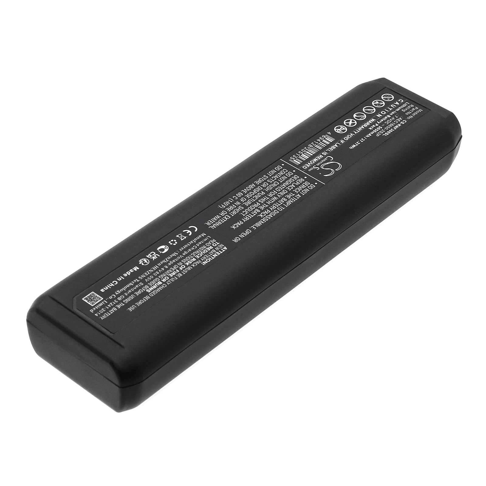 TECHTEK Batería 5050mAh Compatible con [Konftel] 300M, 300MX, 300W, 300WX, para [Avaya] B169, B169 Wireless SIP Conference Phone sustituye 700508893, 900102095, Li18S