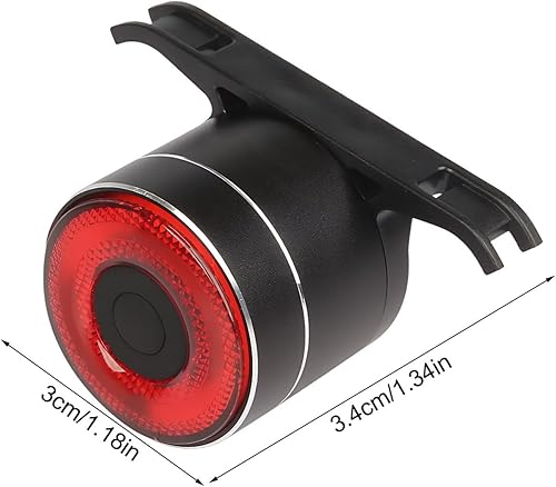 Miniatura 6 de Luz trasera de bicicleta - Luces de bicicleta  Luz trasera para bicicletas  Luces de bicicleta delantera y trasera  Lámpara trasera recargable por