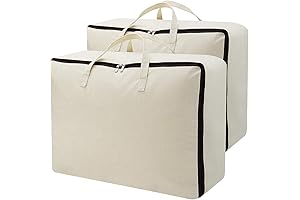 AMJ Cotton Storage Bags for Comforters