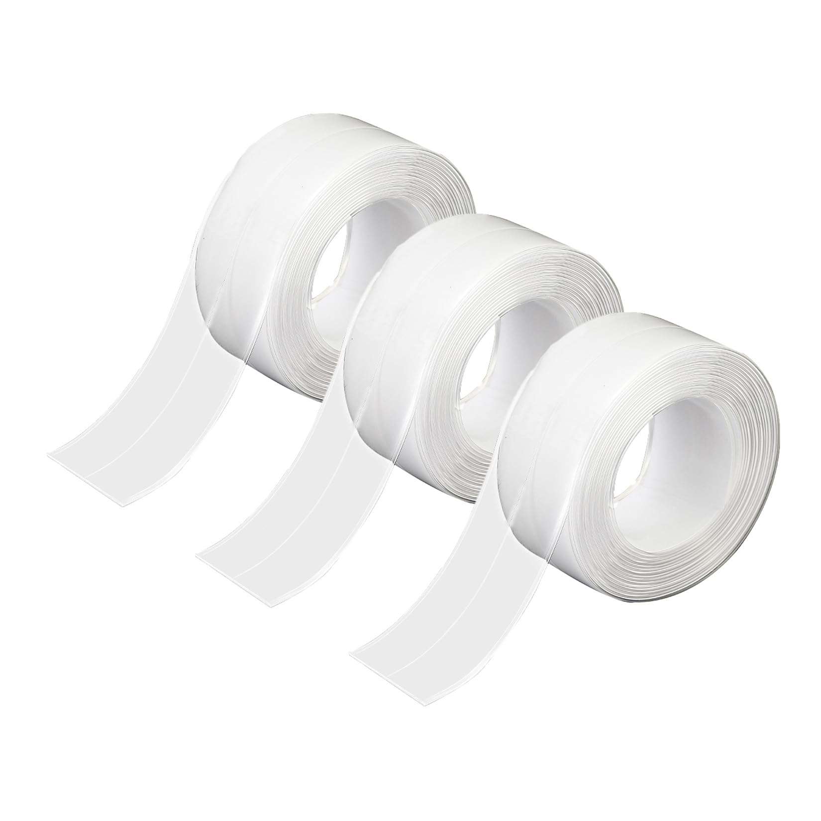 Waterproof Toilet Sealer - Self Adhesive Caulk Tape for Bathroom, Bathtub & Floor Wall Edge Protection