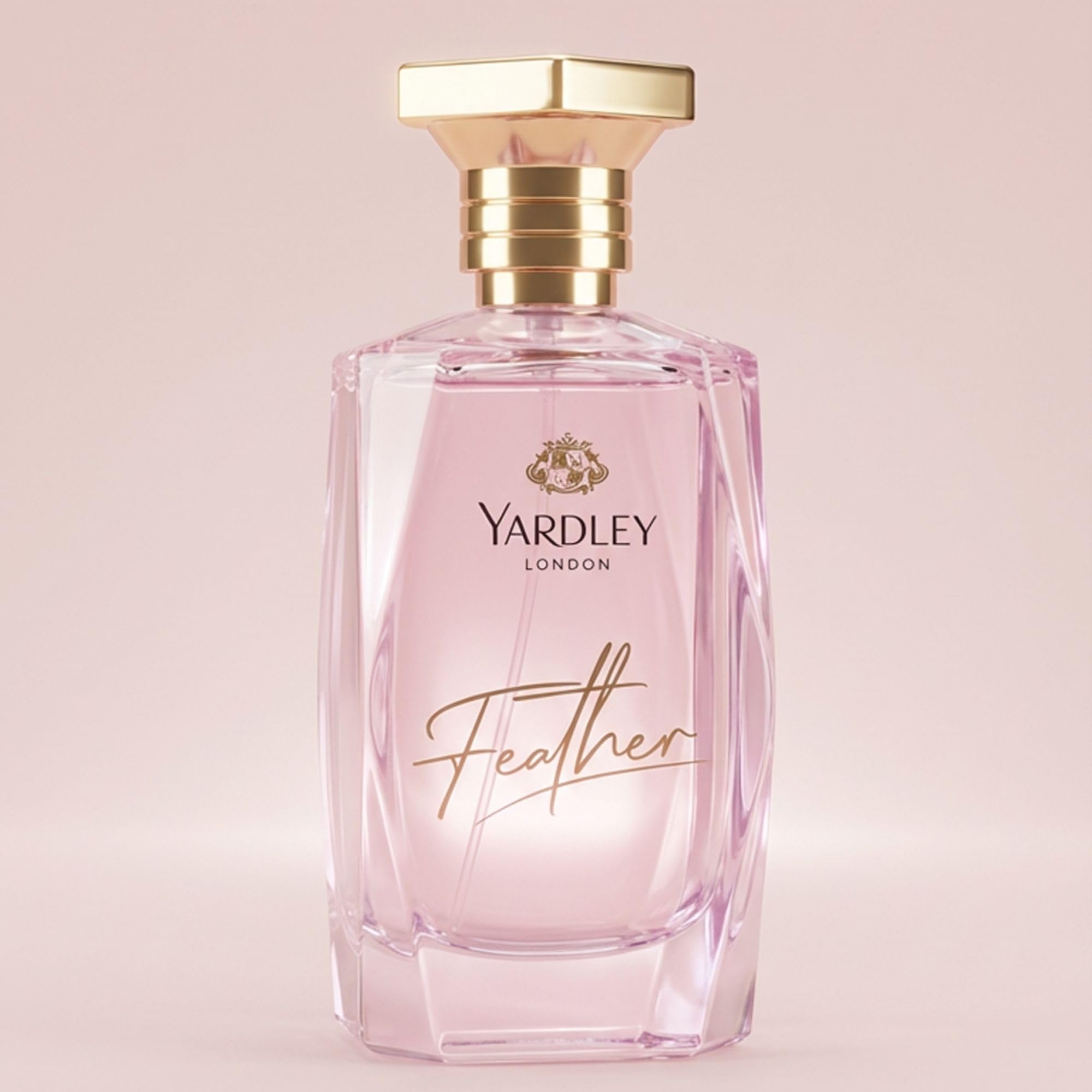 Yardley London Feather Eau de Parfum 100 ml – zarter blumiger Damenduft mit Bergamotte und Bernstein, ein sanfter und sinnlicher Duft, ideal für den Alltag oder als Geschenk