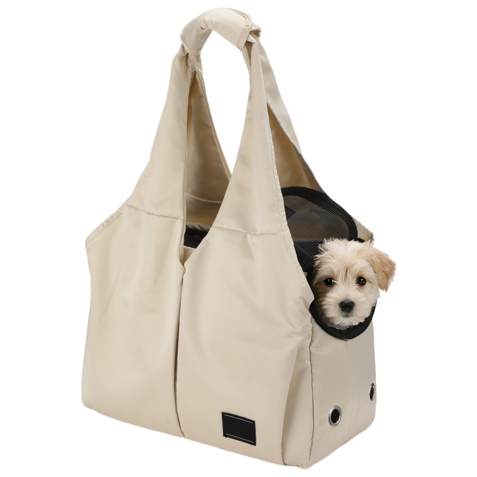 Bolsa para perros y gatos con malla transpirable que reduce el estrés del viaje