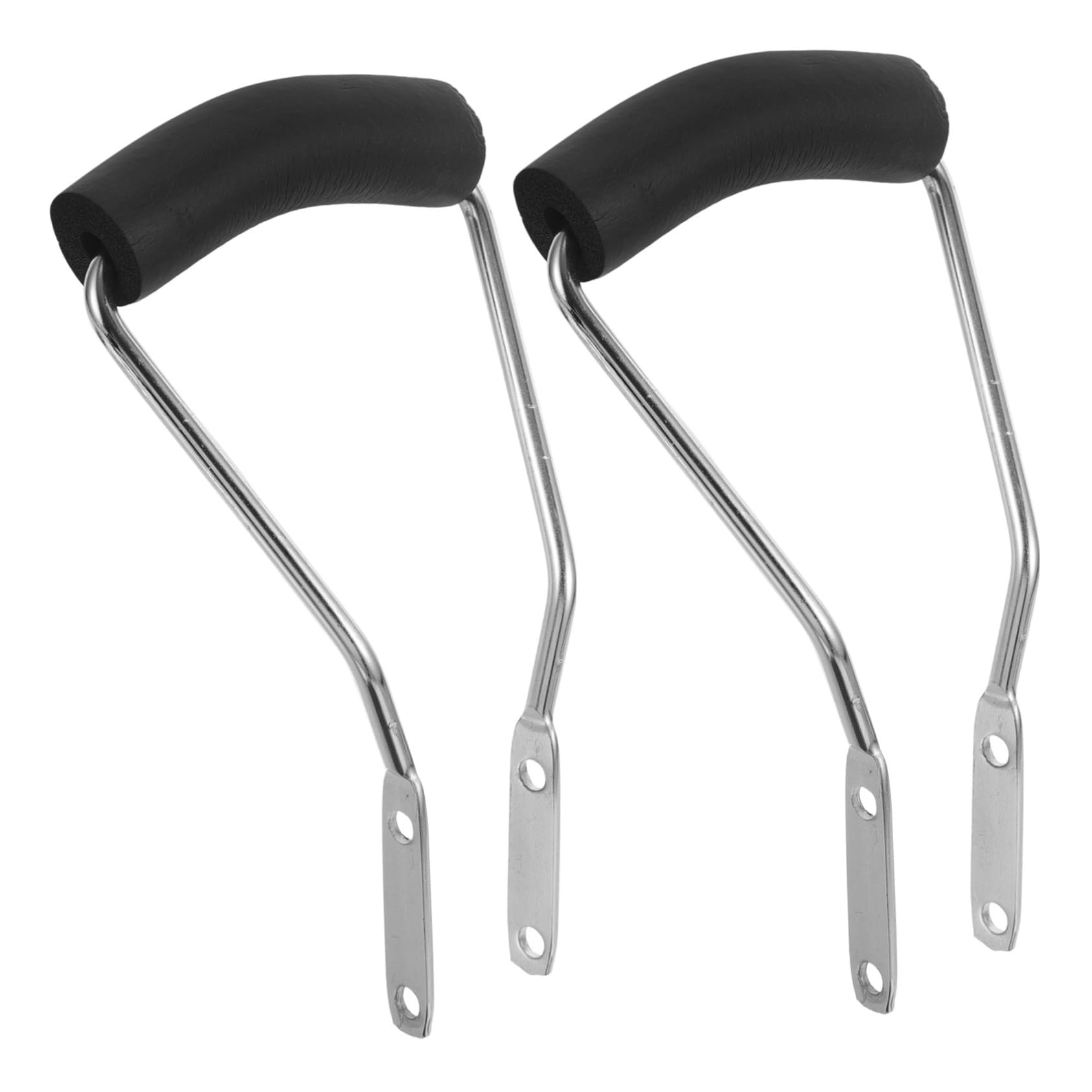 HOODANCOS 2Pcs Mop Handle Replacement U Shaped Design for Easy Installation Compatible with Various Sponge Mops for Household Cleaning Needs