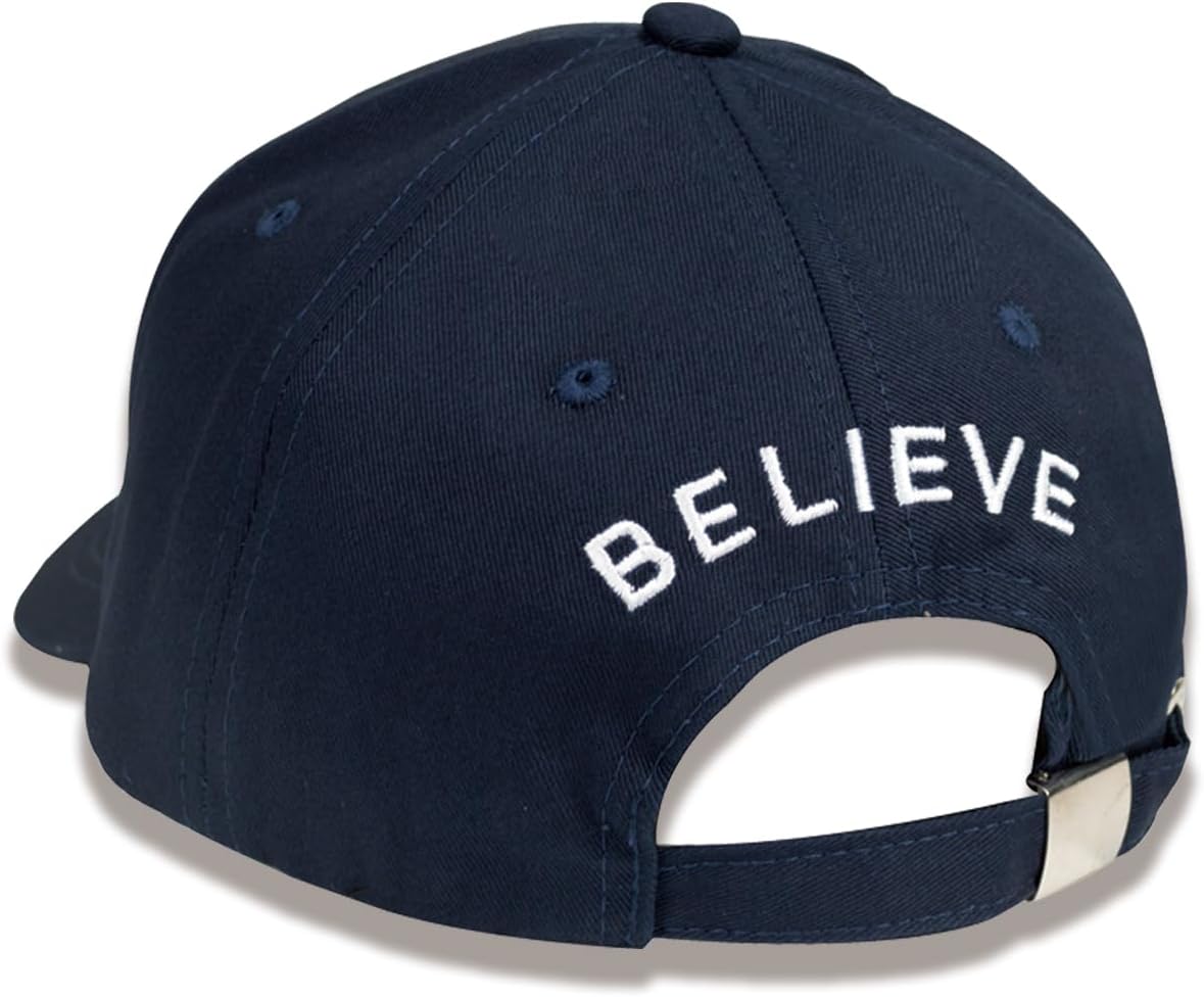 Football Track Sports Hat Soccer Training Coach Cap Blue - Image 4