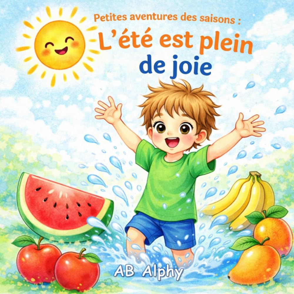 Petites aventures des saisons : L’été est plein de joie: Une histoire d’été amusante pour enfants sur le soleil, la plage et les jeux en plein air (3–5 ans)