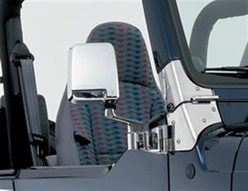 Miniatura 4 de SmittyBilt ESPEJO LATERAL DE MEDIA PUERTA, CHR - SB7504