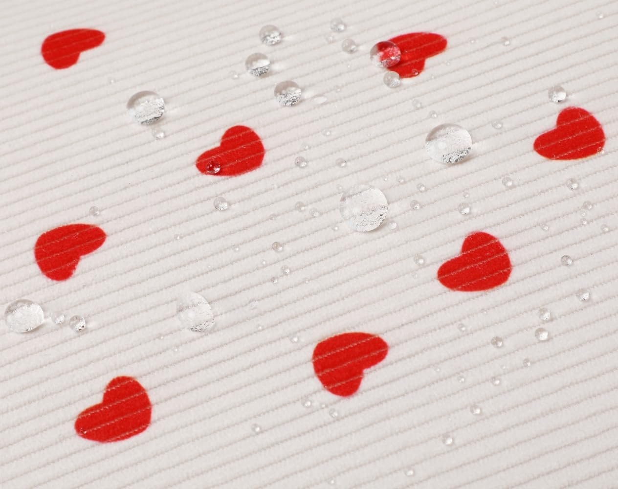 BABUN Backpack for Girls Bookbags Durable Lightweight Teen High School Bags Laptop Women Travel Daypacks (1-Red Hearts Beige) - Image 7