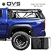 Overland Vehicle Systems Explorer Soft Shell - Black Diamond Canvas and Aluminum Frame Compatible with 2019-2026 GM 1500 5.8ft Bed