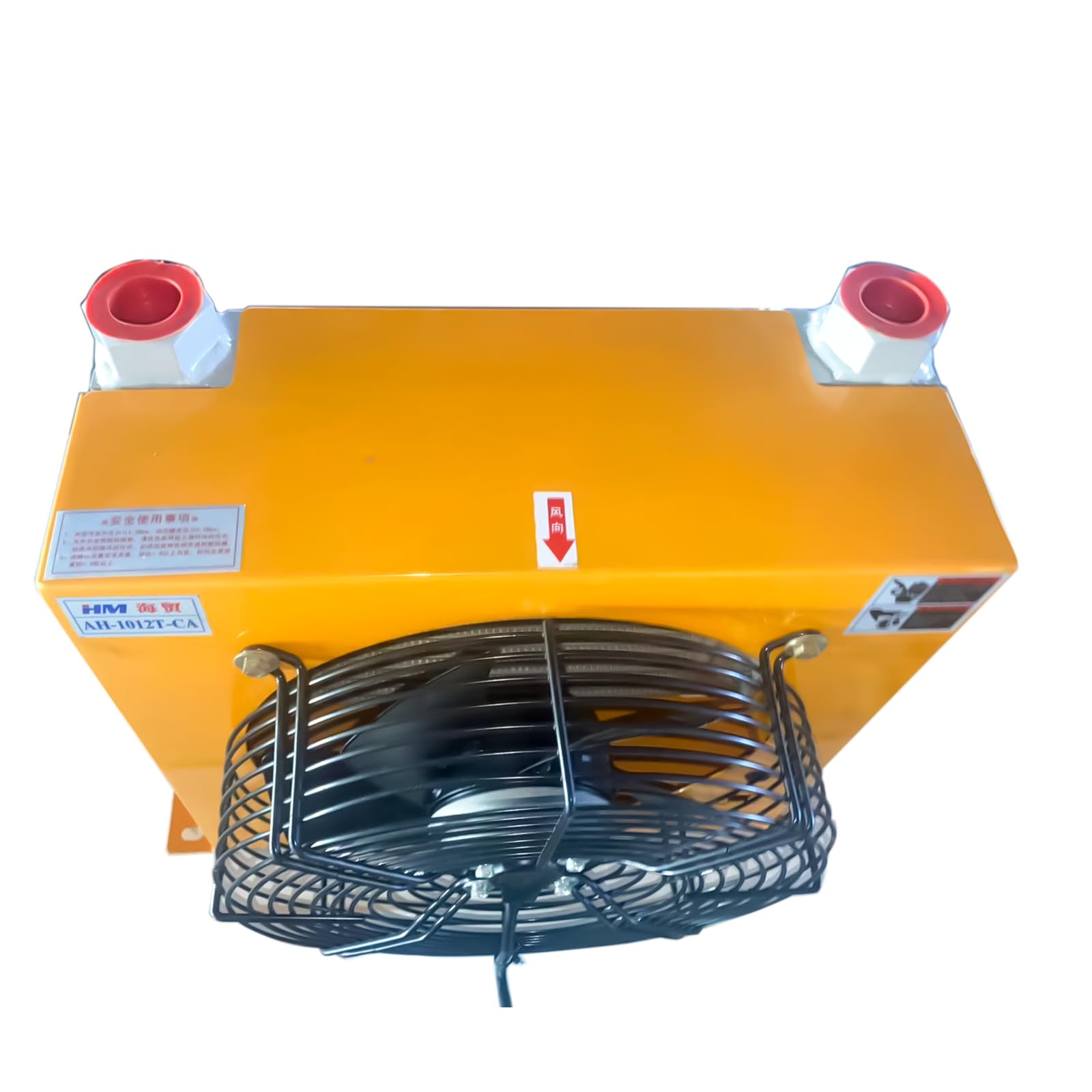 Radiatore dell'olio idraulico, AC110V/60HZ AH1012T-CA radiatore dell'olio idraulico 100L/min, saldatura precisa e ventola efficiente