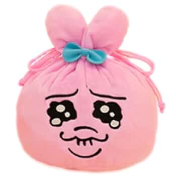 Amazon.co.jp: 可哀想に！ うさぎ 巾着ポーチ 全3種 約20cm