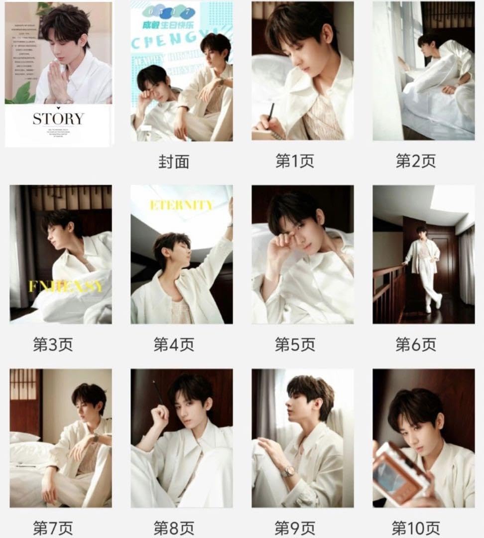 Amazon.co.jp: 成毅 チョンイー 34才お誕生日写真集 確認用1 : おもちゃ