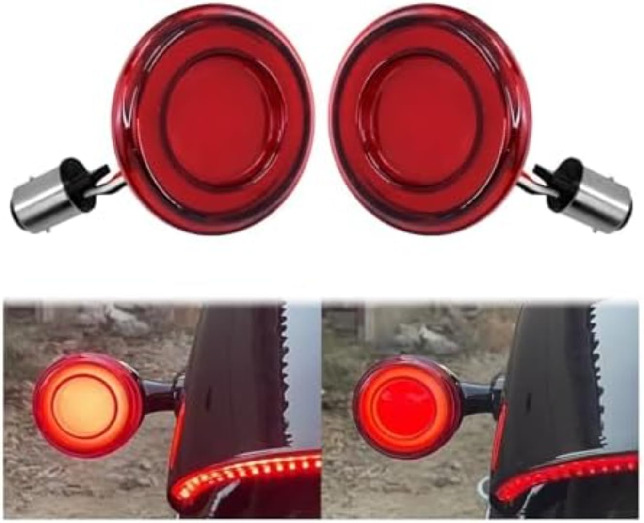 Mini uniwersalne wskaźniki Dla Harley Softail FLST/I 2006 Kierunkowskazy motocyklowe Kierunkowskazy motocyklowe LED 1157 Przednie światło migające Dla Harley Touring Cvo Dla Street Glide