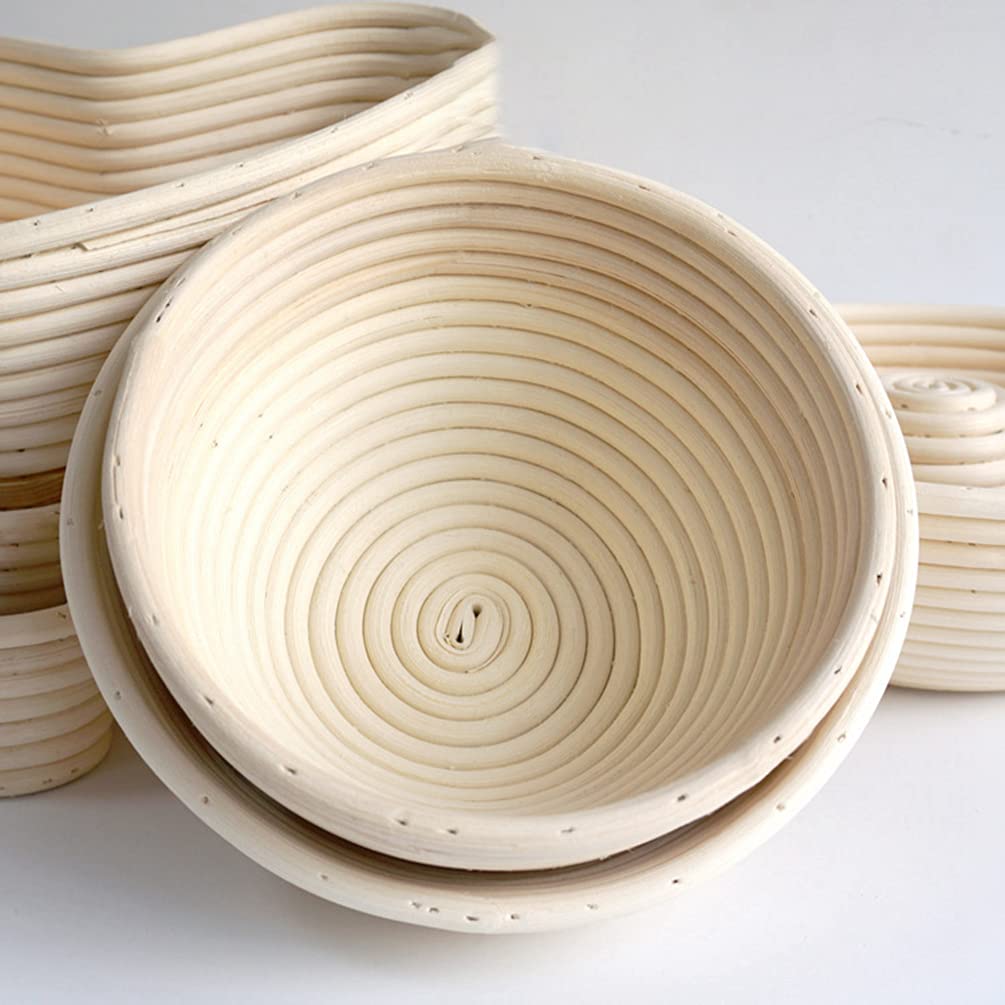 Cestino per il pane in rattan naturale Rettangolo - 20 x 12 cm