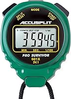 Vista 10 de Reloj cronómetro Accusplit Pro Survivor A601X, con pantalla extragrande Agua