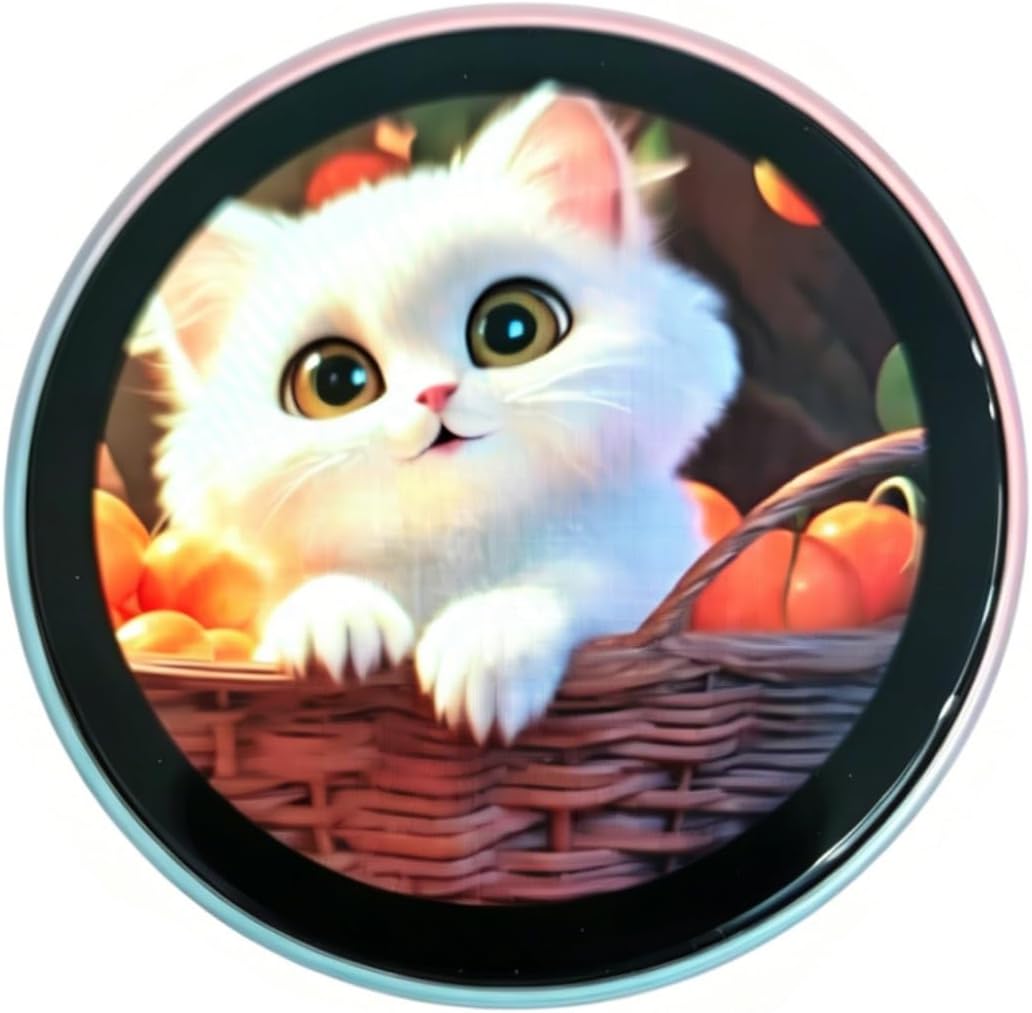Digital Badge Pins Customizable Image Display Electronic Decorative