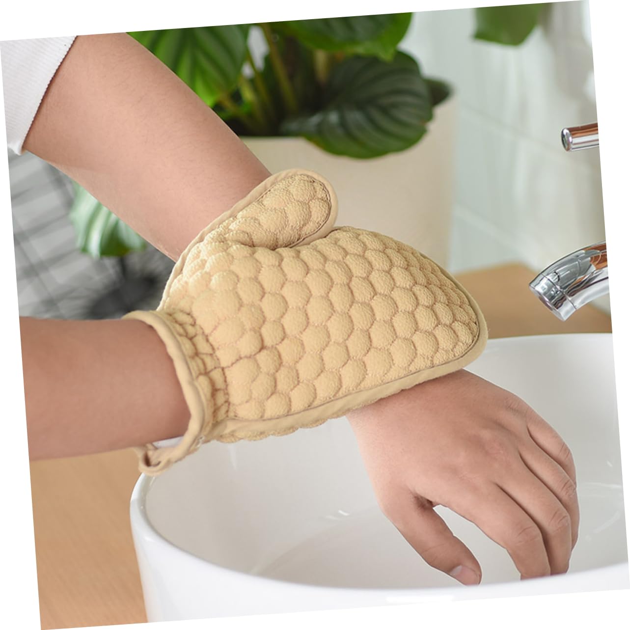 DOITOOL 6 Stk Badwäscher loufah schwamm Peeling-Luffa-Schwämme Bad-Spa-Waschmaschine Handschuhe handtücher Duschtuch für den Rücken Reiben Handtuch Erwachsener Artefakt zum