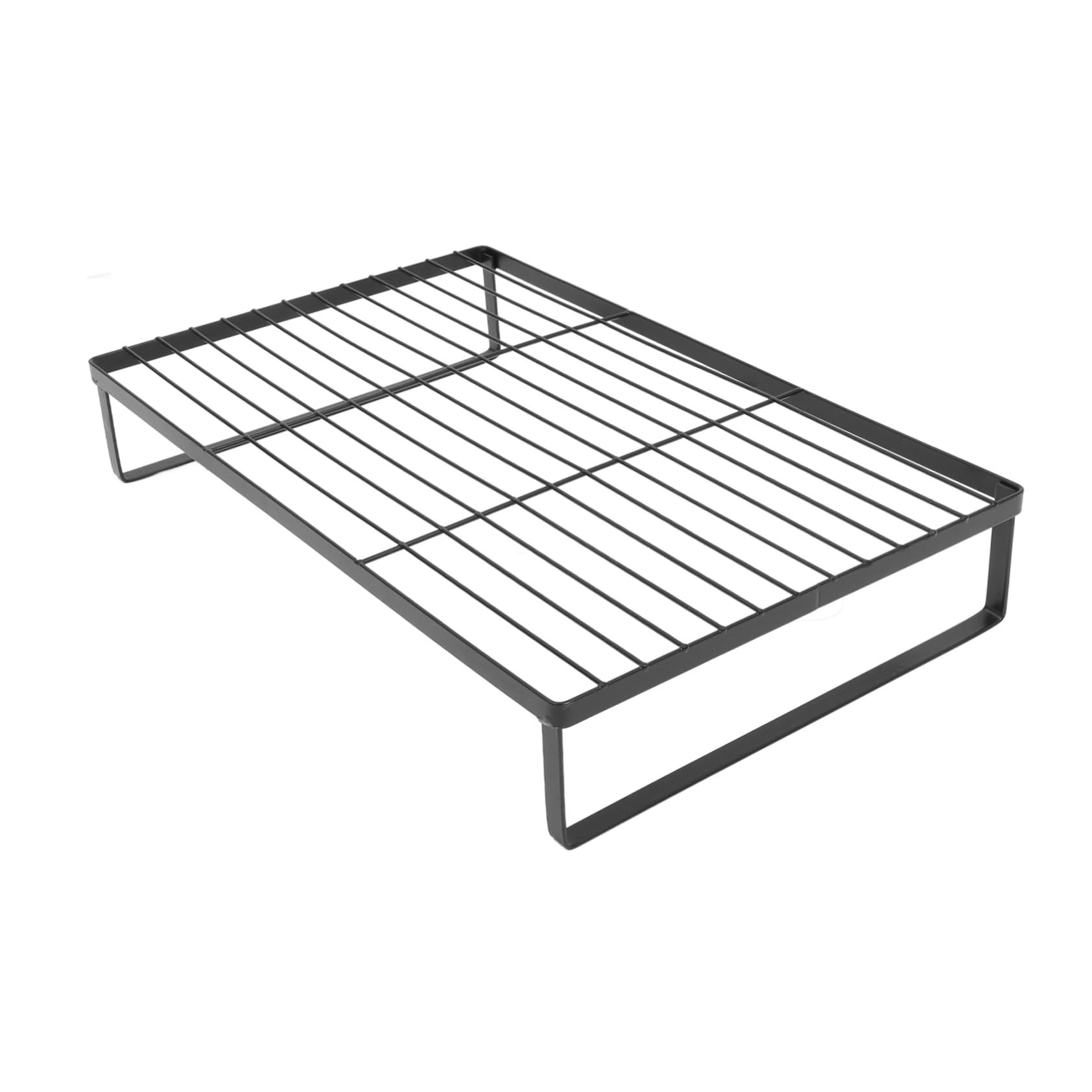 Supporto Per Fornello a Induzione e Copertura Superiore Del Piano Cottura Cucina, Griglia in Metallo Resistente Per Riporre Utensili e Pentole, Organizer Da Tavolo Per Uso Domestico