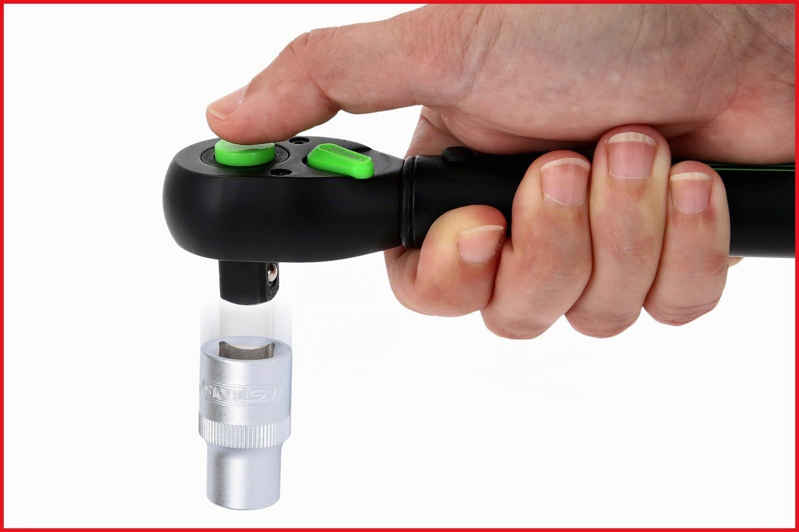 Competition Llave dinamométrica de carraca 512.0025, 1/2", 60-320 Nm (Powered by KS Tools)