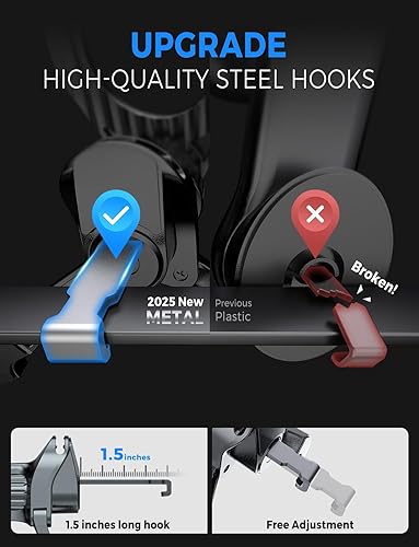 Miniatura 6 de eSamcore Se adapta a MagSafe - Soporte de teléfono magnético para ventilación de automóvil, imanes N52, clip de soporte de teléfono celular para