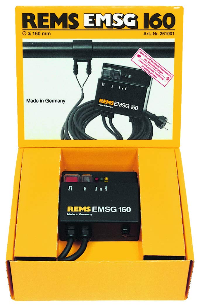 Rems emsg160 - Aparato soldar/ado emsg160 manguito electrico/a polietileno diámetro 40-160mm