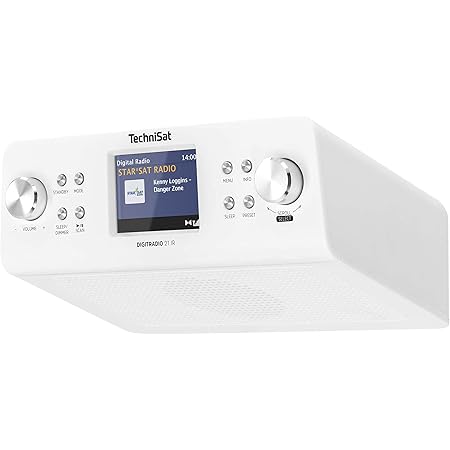 Radio De Cuisine Lenco KCR-190WH - DAB+/FM, Bluetooth, écran LED 3,3", Minuterie, Double Alarme, Télécommande - Blanc