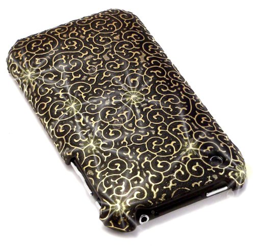 Coque iPhone 3G 3GS Enigma rigide contre rayures et chocs noire