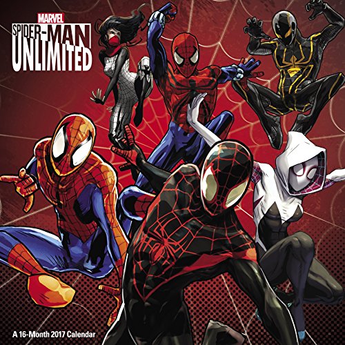 Spider-Man Unlimited Wall Calendar (2017)