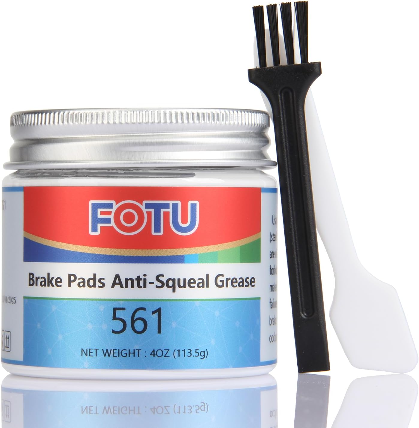FOTU 561 Brake Pads Anti-Squeal Grease - High Performance Formula for Quiet & Smooth Braking, Long-Lasting Protection, Compatible with Most Vehicles