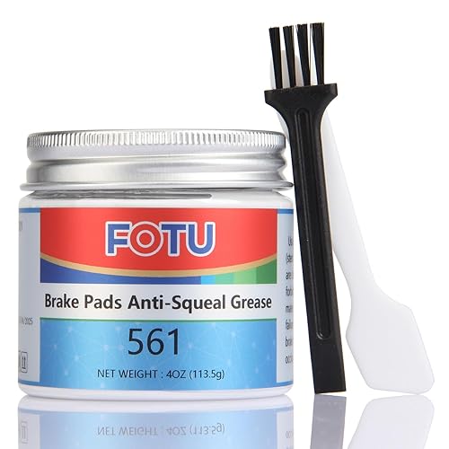 FOTU 561 Pastillas de freno anti-grasa  Fórmula de alto rendimiento para un frenado silencioso y suave, protección de larga duración, compatible con