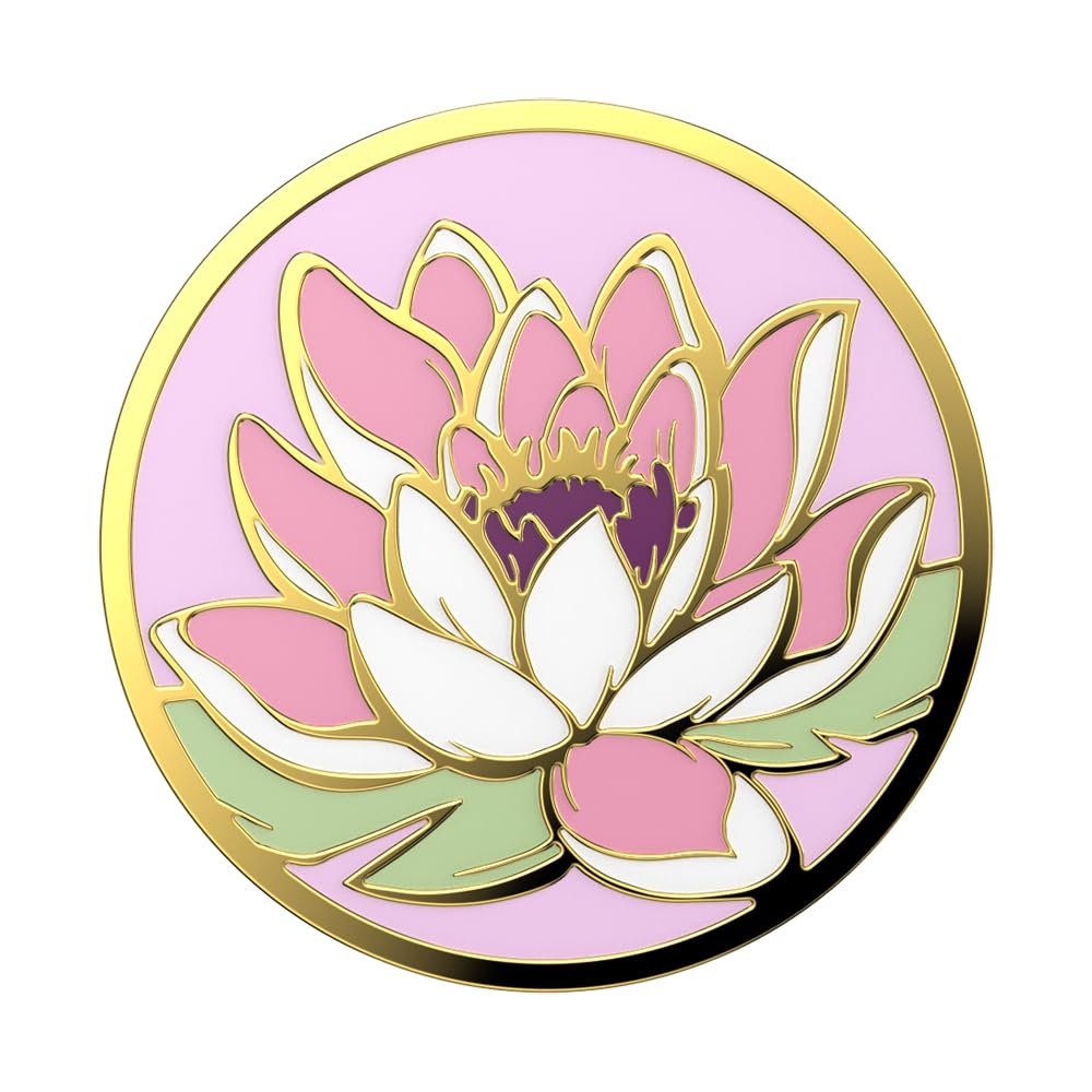 PopGrip PopSockets - Support & Grip Smartphone Interchangeable | Design Water Lily