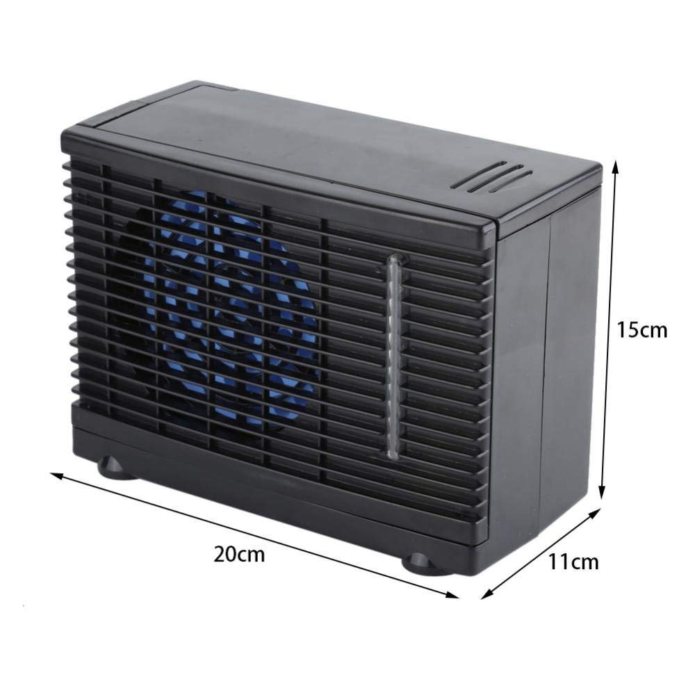 Mini condizionatore d'Aria Portatile da 12 V per Auto, Ventilatore evaporativo per la casa, Sistema di climatizzazione Universale per Veicoli, Camion, Camper e viaggiatori.