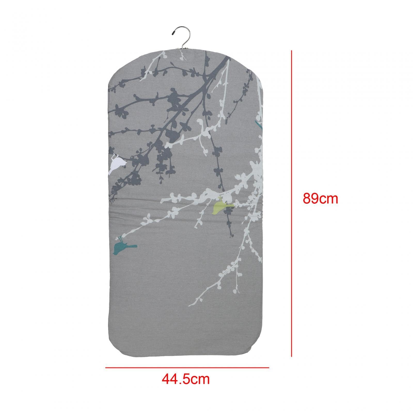 LOVIVER Planche à Repasser Suspendue pour Défroisseur de Vêtements Table à Repasser Pliable Coussin de Défroisseur pour Vêtements, Gris