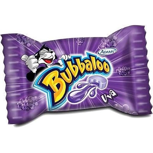 Miniatura 2 de Bubbaloo - Goma de mascar sabor a uva Uva 1058oz 60 unidades