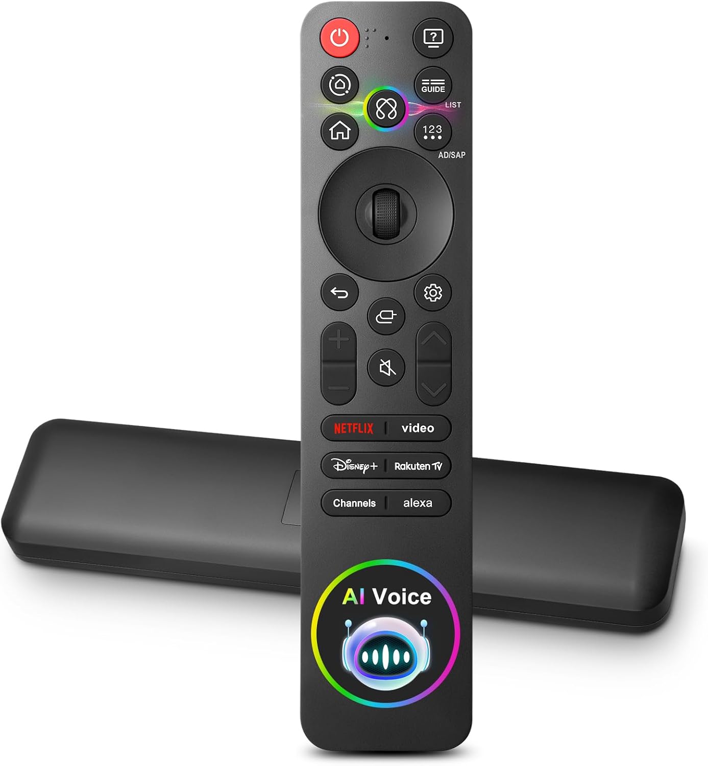 Ersatzfernbedienung MR25GA für LG AI Magic Remote – Kompatibel mit LG Smart TVs 2019–2025, mit AI-, Zeiger- und Sprachsteuerung