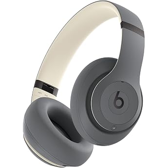 Beats Studio Pro - Fully Wireless Bluetooth Noise Cancelling Headphones - Personalised 3D Audio Apple & Android Compatibility - Sand Grey