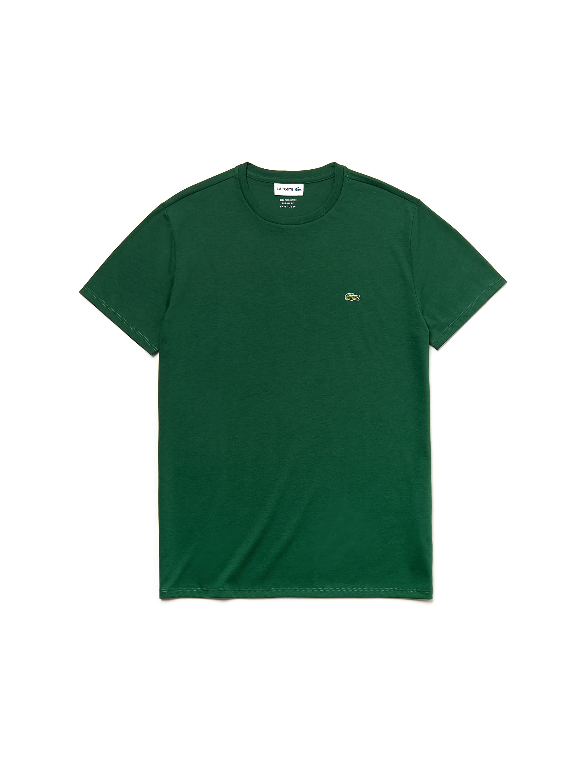 Lacoste Men's Green Classic Crew Neck T-Shirt