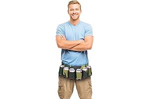 BigMouth Inc Beer Belt: The Ultimate Hands-Free Hydration Solution for Beer Enjoyers