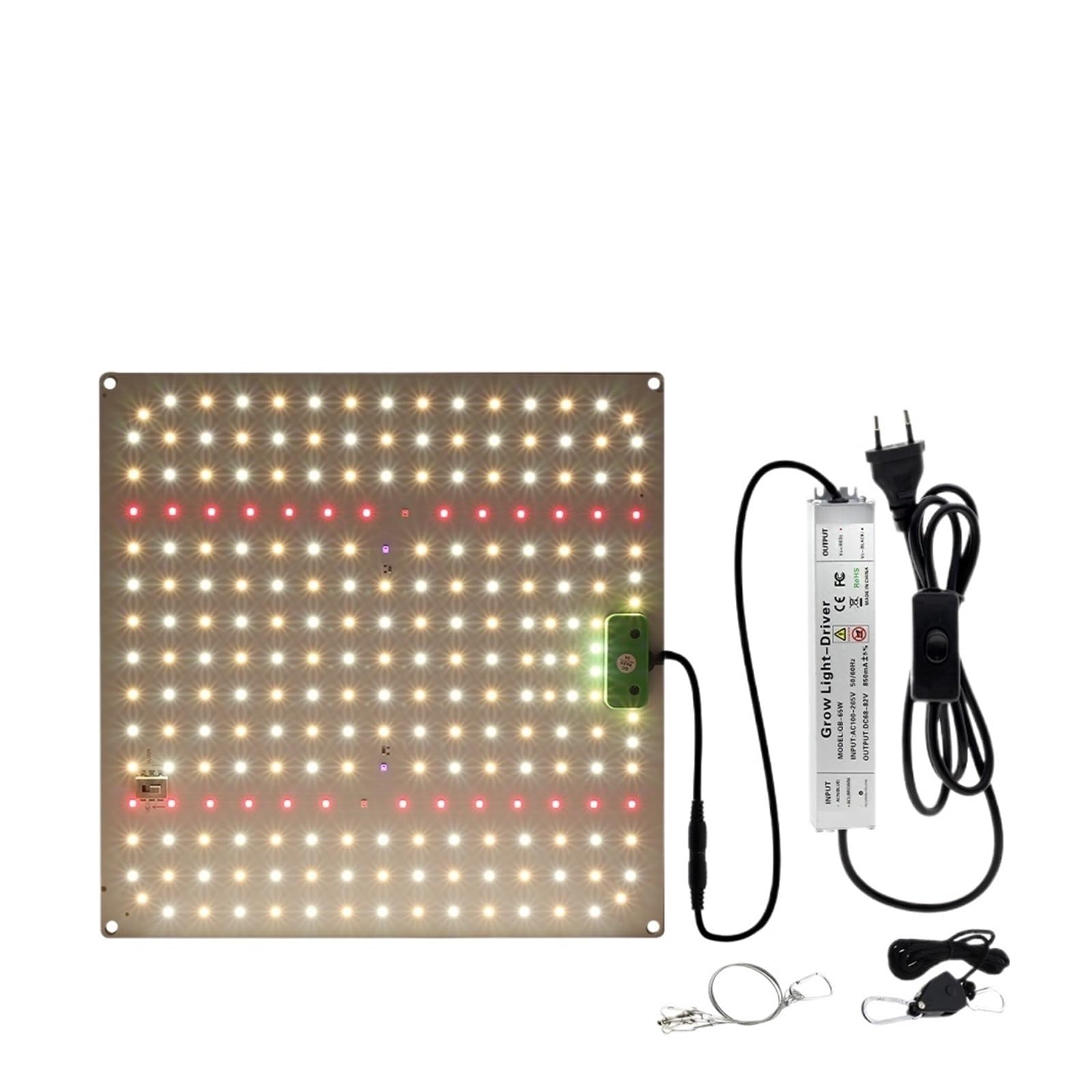 Lampada per piante, Lampada da coltivazione a LED a spettro completo dimmerabile Lampada quantistica con chip LM281B Lampada da 65 W 85 W 100 W 120 W 150 W for piante con modalità VEG/BLOOM , per le p