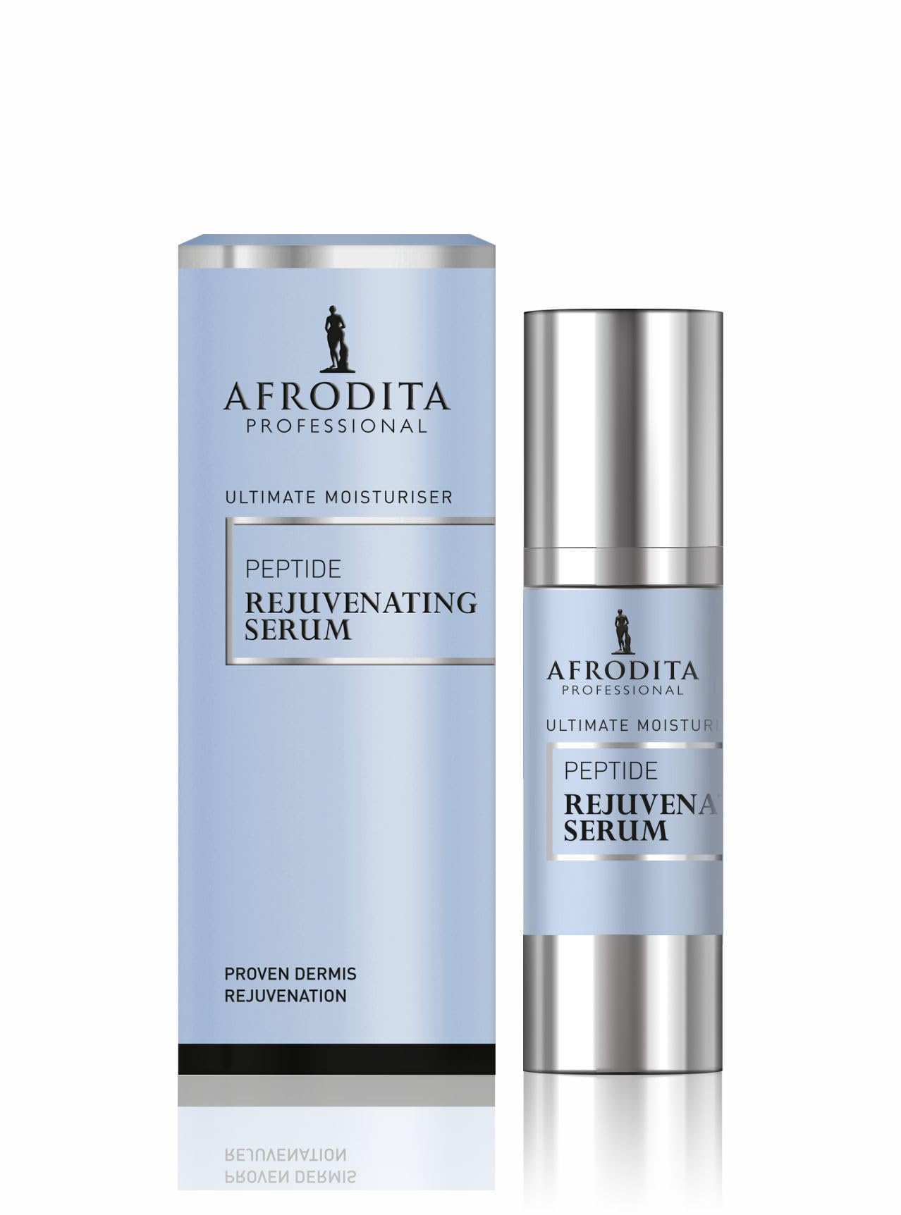 Afrodita Professional Perfect Code Peptyd serum odmładzające, intensywnie nawilżające, przeciwstarzeniowe serum do twarzy z bioaktywnymi peptydami i patchH2O, ujędrniająca pielęgnacja przeciw