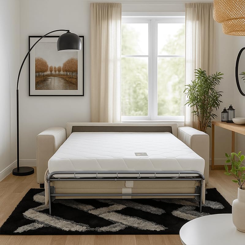Coreme Matelas Premium pour canapé Rapido - 190 x 160 x 14 - Mousse HR Haute Densité 38kg/m3 – Confort Medium/Ferme, Usage Quotidien, Soutien Dorsal –...