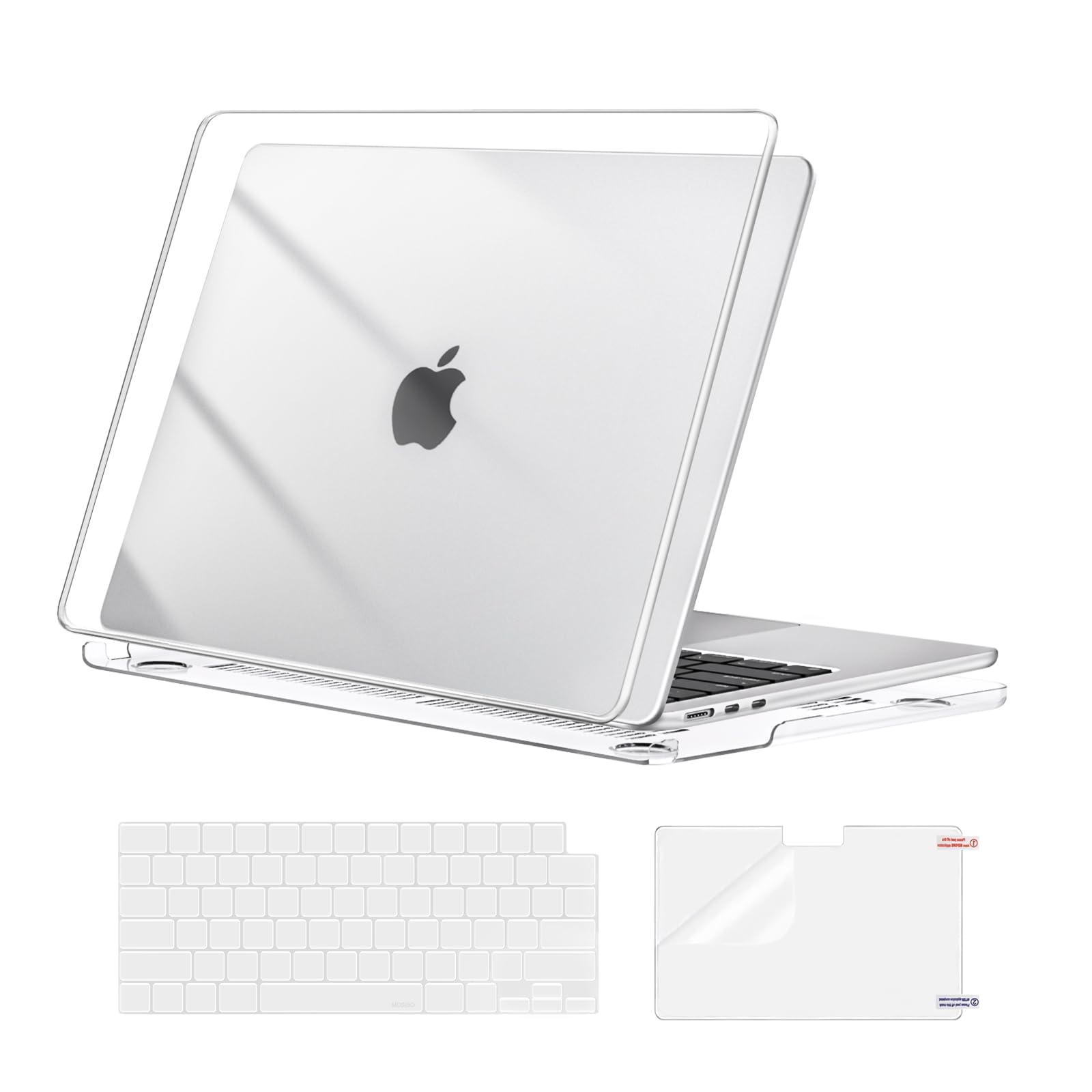 Case Compatible MacBook Air 13.6 Inch 2024-2022 Release Model: A3113 M3 A2681 M2 Chip?with - View #2